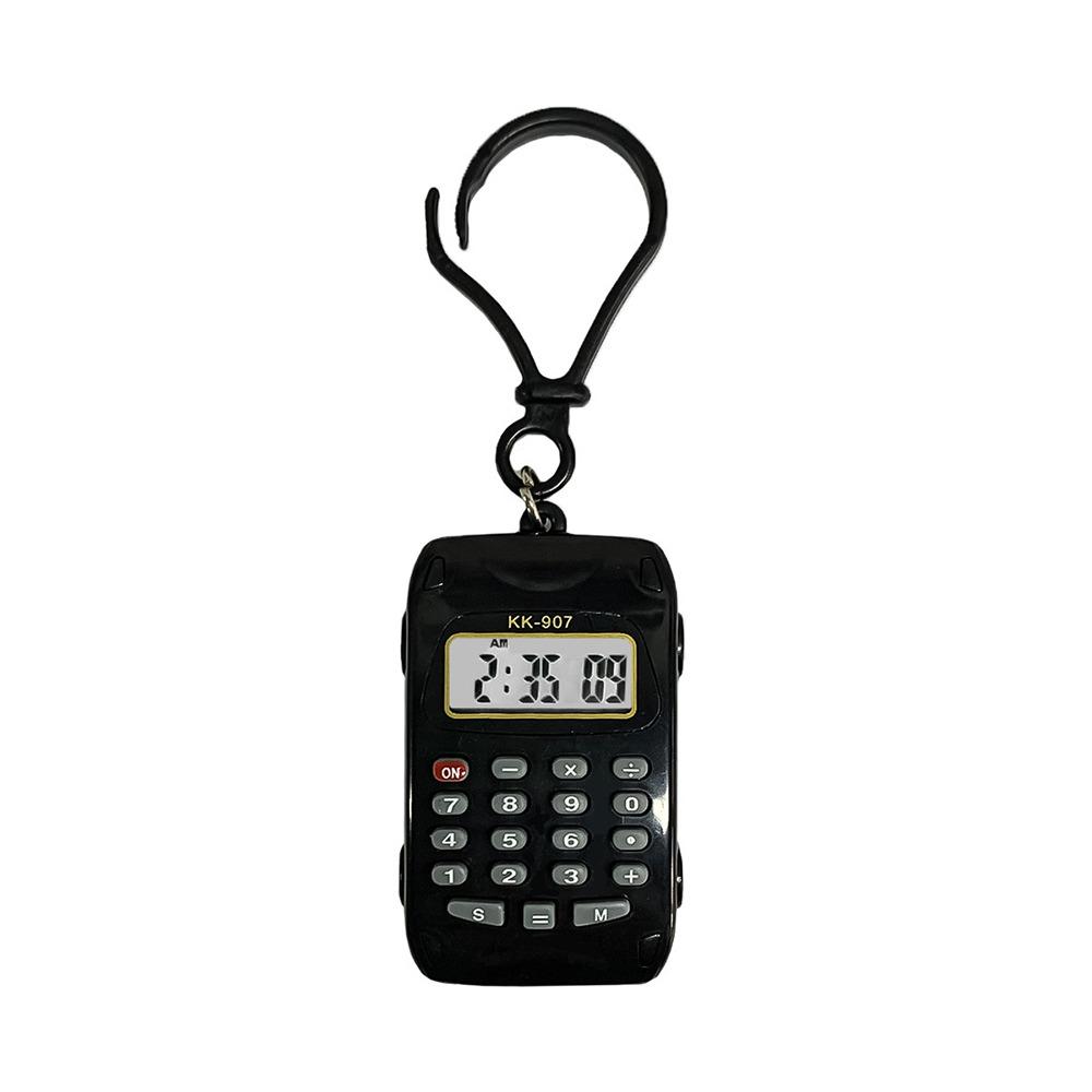 Mini Pocket Calculators 8 Digits Display Key Ring Portable Electronic Calculator  Student