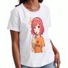 Anime Girl Wounisex's Cotton T Shirt, Pure Cotton Premium Print, Durable, Casual And Fashionable, Featuring Cute Anime Girl Design, Soft And Comfortab