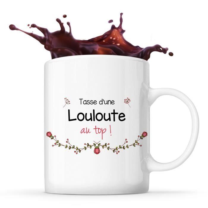 Mug - Louloute - Céramique - Imprimé Recto/Verso - 325 ml - Résistant Lave-Vaisselle