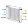 Aluminum Computer Fan Filter Grills Silver Black Axial Flow Fan Mesh Dust Cover  Computer Cooling