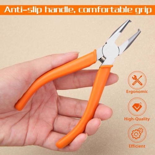 LEONTOOL End Plastic Nippers, Straight Blade, Precision End Nippers, Micro End Nippers, Miniature End Nippers, End Cutting Nippers, End Cutter, Gate C
