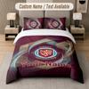 Burnley Football Design Bedding Set Custom Text 1 Duvet Cover & 2 Pillow Cases