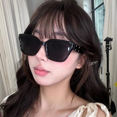 Damskie okulary przeciwsłoneczne w stylu koreańskim, kwadratowe, stylowe, antyrefleksyjne, damskie okulary do jazdy, wędrówek, męskie okulary przeciwsłoneczne