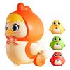 Wind-up Chick Crawling Toy Magnetic Mother Baby Chicken Swing Walking Toy Educational Interactive Spring Clockwork Animal Toy