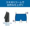 Koizumi Body Hair USB VIO Charcoal Trimmer, Rechargeable, Care, Men's, Gray, KMC-0741/H