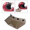 5-Druckknopf Helm Sonnenblende Schirm Motorradhelm Schirm für Vintage Motorradhelm 5 Druckknopf Visier Motorradhelm Visier