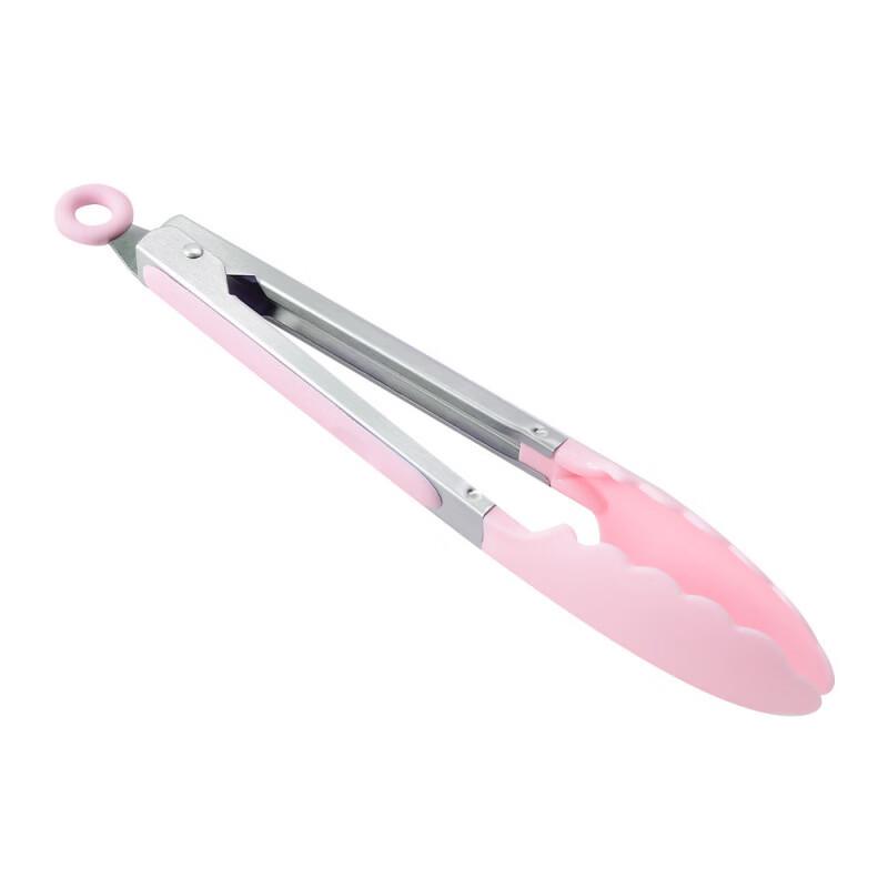 Oeny Stainless Steel Nylon Food Tongs