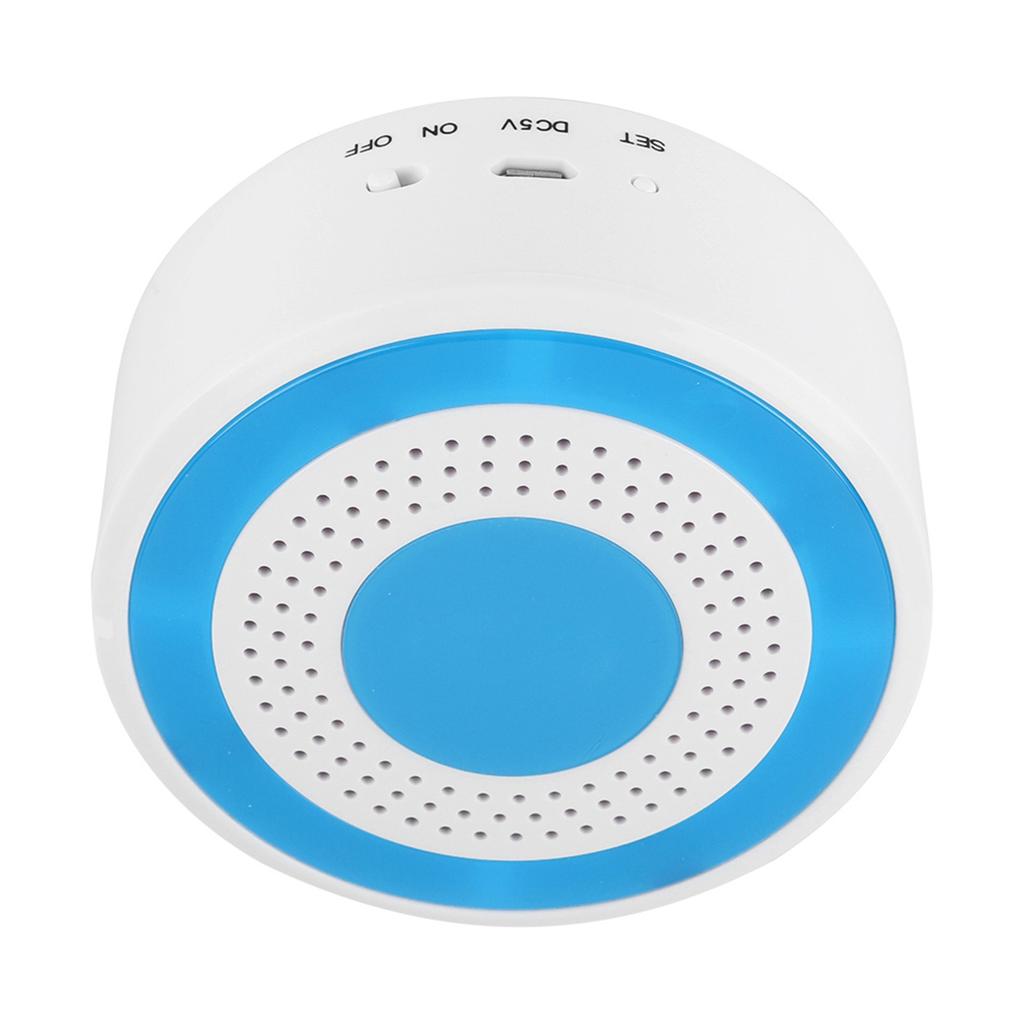 433mhz 100dB Trådlös Hemljud och Ljus Stroboskop Siren för WIFI GSM Larmpanelsystem