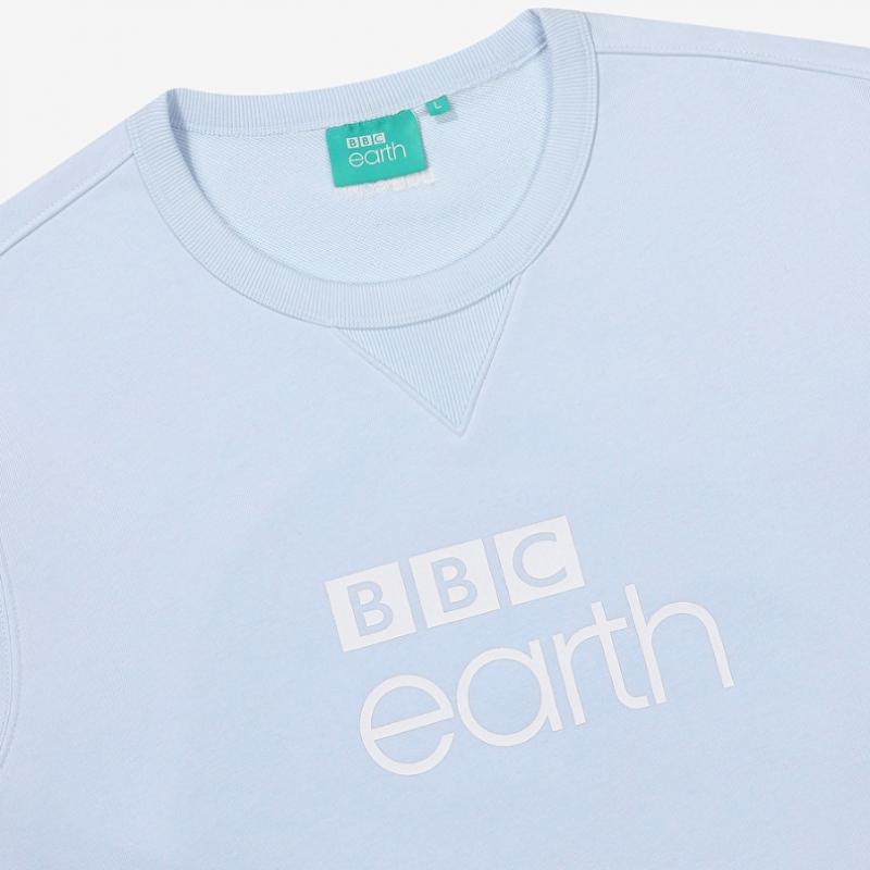 Essential Big Logo Sweatshirt Blue