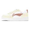 Li Ning Sourdough Abrasion Resistant, Lightweight, Balanced Low top Skateboard Shoes Women's Beige Yellow AGCU112-6(Team1034-)
