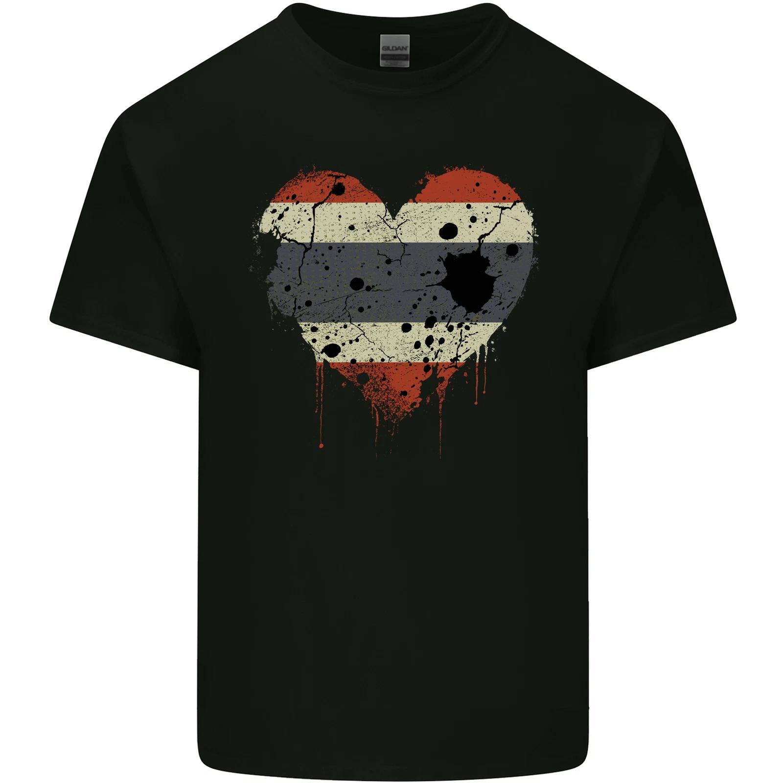 Love Thailand Flag Thai Day Football Kids T-Shirt Childrens S