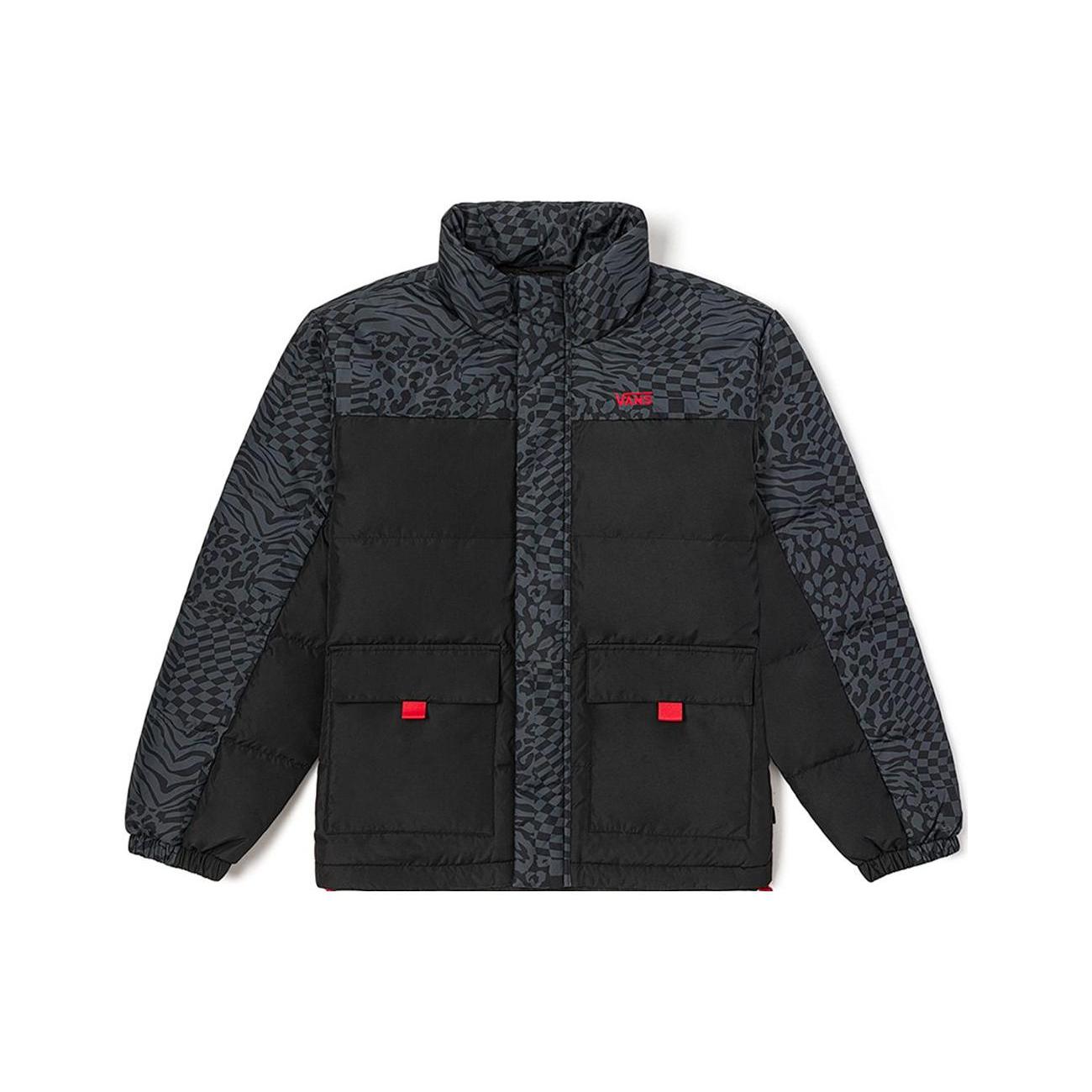Пуховики Vans Унисекс Черный Стойка Умеренный VN0A7YJIBLK XL