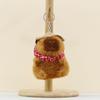 Plush Capybara Cute Backpack Clip Stuffed Animal With Durable Material Toy