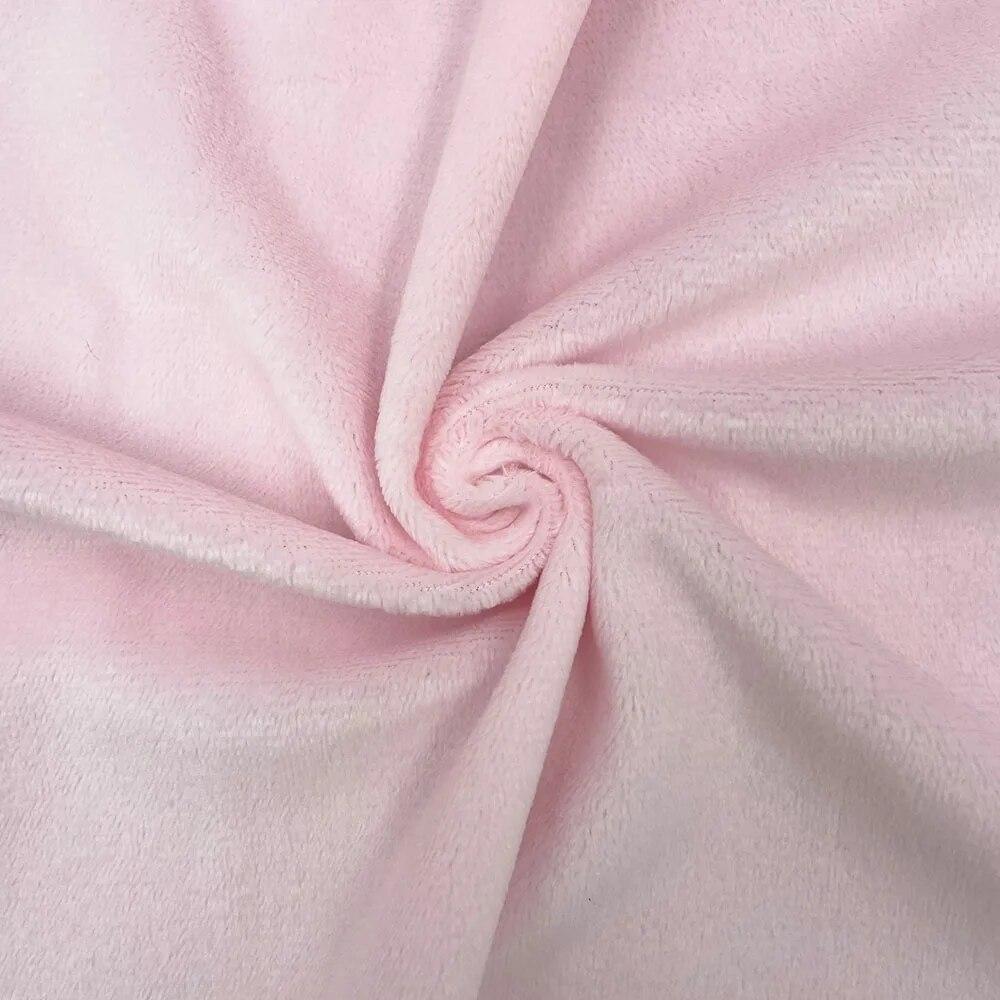 Minky Fabric Super Soft Plush Velvet Fabrics Diy Handmade Home Textile Toy Doll Apparel Cushion Pillow Blanket Material