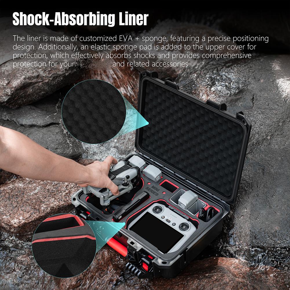 For DJI MINI 5 Pro Drone Travel Storage Case Waterproof Portable Hard Portable Suitcase For DJI MINI 5 PRO Accessories Box