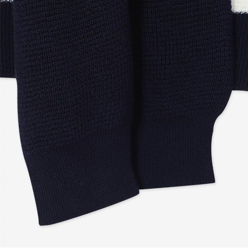 2nd Skin Cotton Modal Stripe Cardigan Muffler Adwsa3100