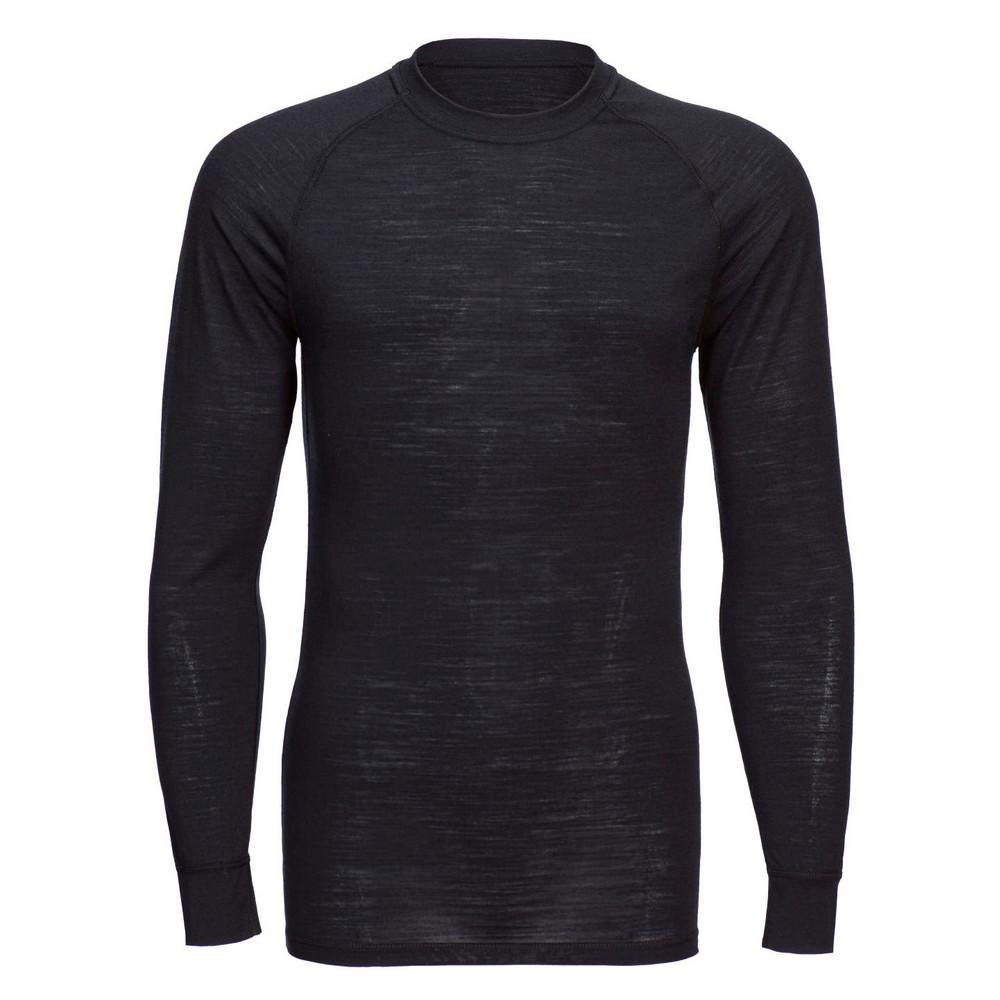 Portwest Unisex voksen merinoull med rund hals og langermet termisk topp