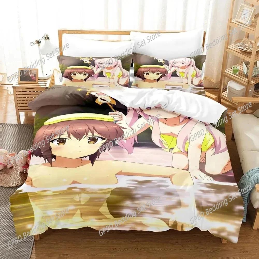 

Comforter Anime Toji No Miko Kanami Etou Bedding Set Bedroom Soft Modern S Comefortable And Comforter (quilt)-EU Single(135*200cm)3pcs