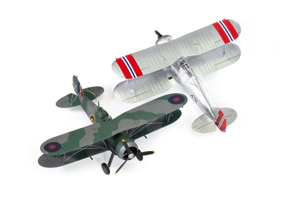 

Airfix Gloster Gladiator Пластиковая модель 1/72 Mk.I/Mk.II X-2052B (Самолет)