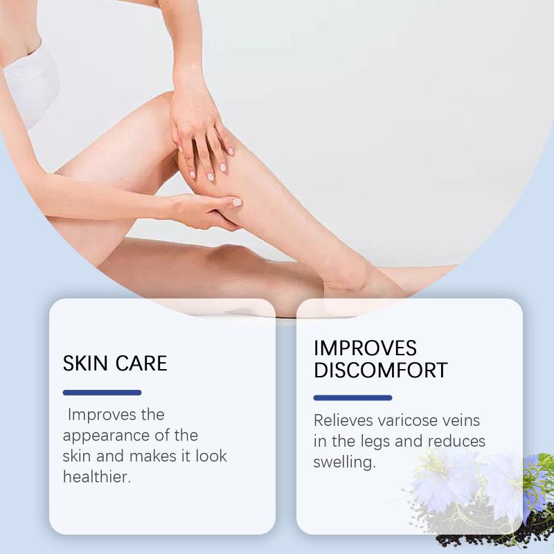 Edema Care Herbal Leg Cream Gentle Soothing Massage Cream Containing Herbal Extracts For Leg Skin