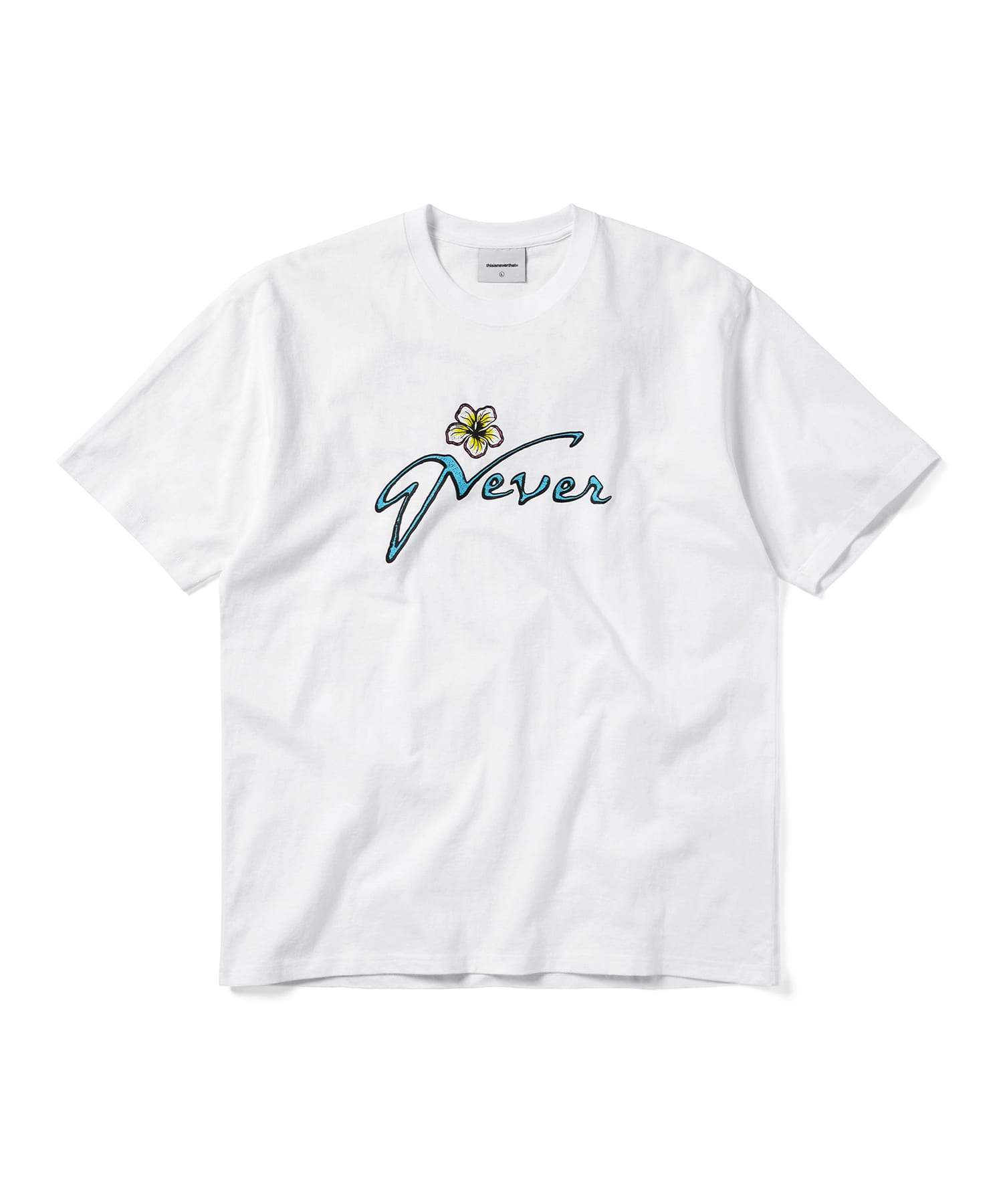 This Is Never That Tropical Never Tee White Xl