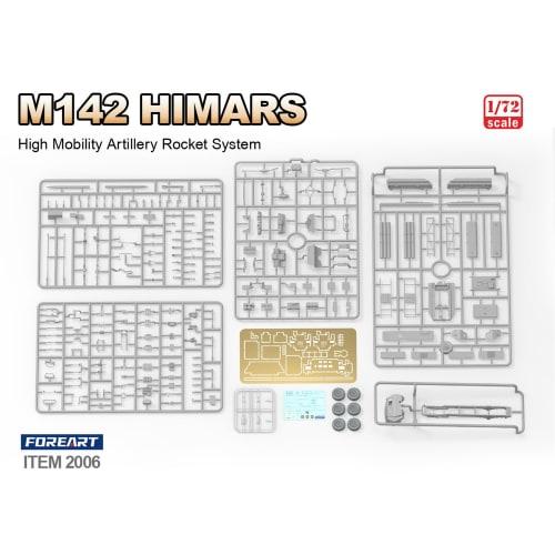 ForeArt 1/72 M142 HIMARS High Mobility Rocket Artillery System Plastic Model FHB2006