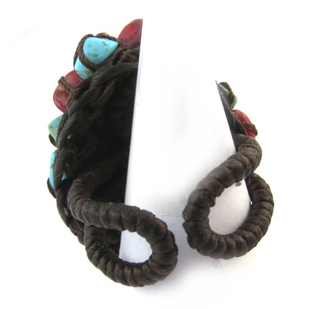 Les Trésors De Lily [N4636] - Red Turquoise 'Mineralia' Ring