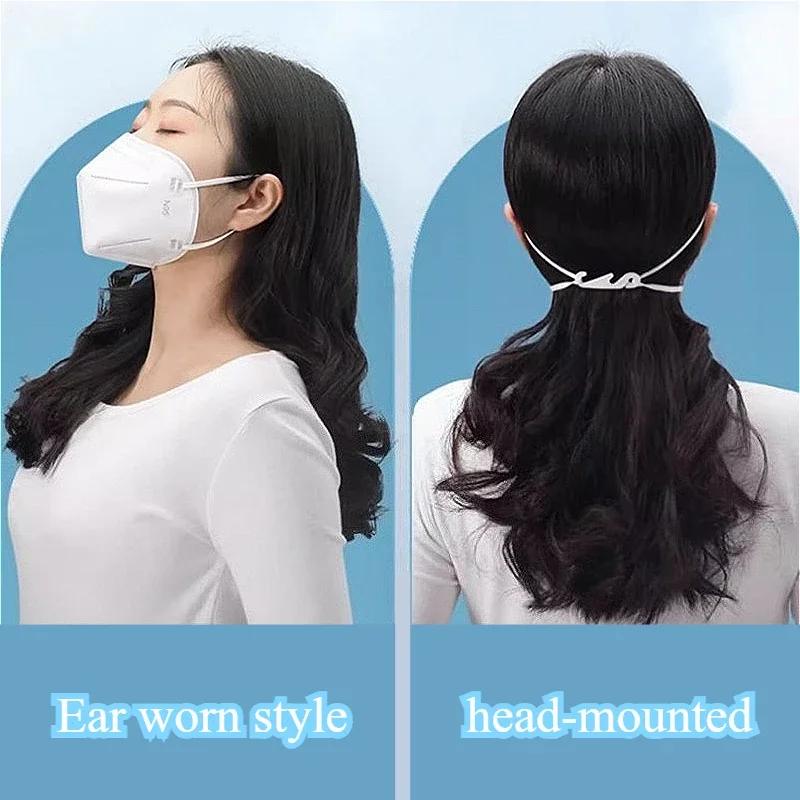 10 Pieces N95 Face Mask Disposable Protective Mask Health Protective Dust and Droplet Prevention Masks Breathable Design Mask