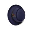 Pork Pie Hat Men's Wide Brimmed Fedora Black Hat Hamburg Hat Jazz Ribbon Y2K Panama Black Gang Hat Gentleman Sombrero Hombre