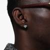 Dragon Claw Zirconia Stud Earrings for Nails of The Ear Hole - Men's Flash Diamond Ear Bar Studs - High-End Earpiece Studs Ear Jewelry
