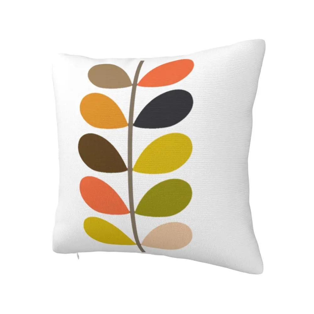 Buntes Orla Kiely Kissenbezug Bedruckter Polyester Kissenbezug Dekorationen Wurfkissenbezug Zuhause Reißverschluss ''