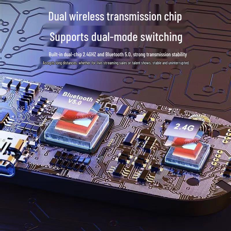 Good Shepherd 537K Wireless Live Stream Sound Card & Monitoring Earbuds