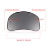 Motorcycle Windshield Universal Scooter Windscreen Wind Deflector Screen Windshield Spoiler Air Deflector