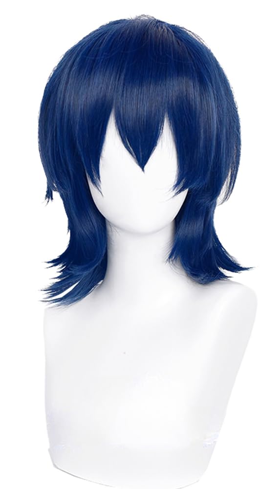 

Парик, Стрижка «волк», Парик «гриб-волк», Мальчишеский, Полудлинный, Модный, С сеткой, Натуральный, Унисекс, 37 см, 17 цветов (военно-морской флот)