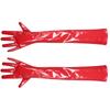 Women Long PU Leather Gloves Evening Party Costume PU Leather Cosplay Dress Accessories Halloween Gift