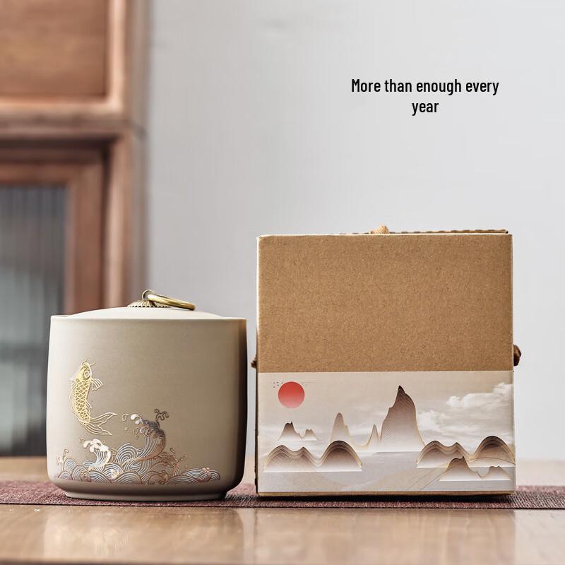 

Creative Ceramic Tea Canister Gift Below 500ml