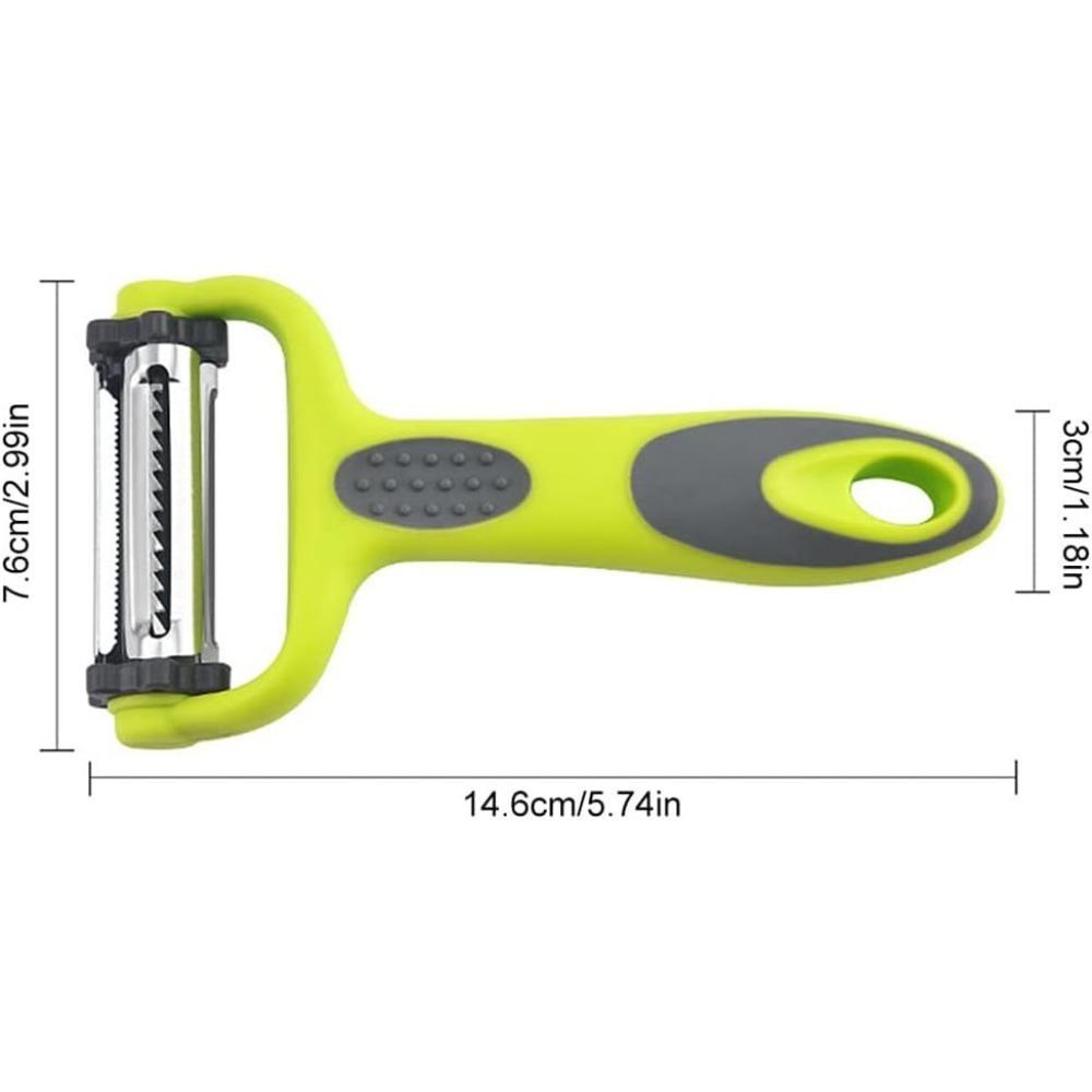 Multifunction Peelers 3 in 1 Peeler for Kitchen Julienne Peeler Serrated Peeler Carrot Potato Peeler Vegetable Tools