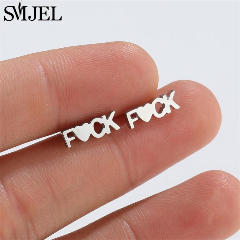 2026 Stainless Steel Geometric Stud Earrings for Women Star Sun Moon Earings Fashion Jewelry Angel Wing Ghost Ear Pendientes