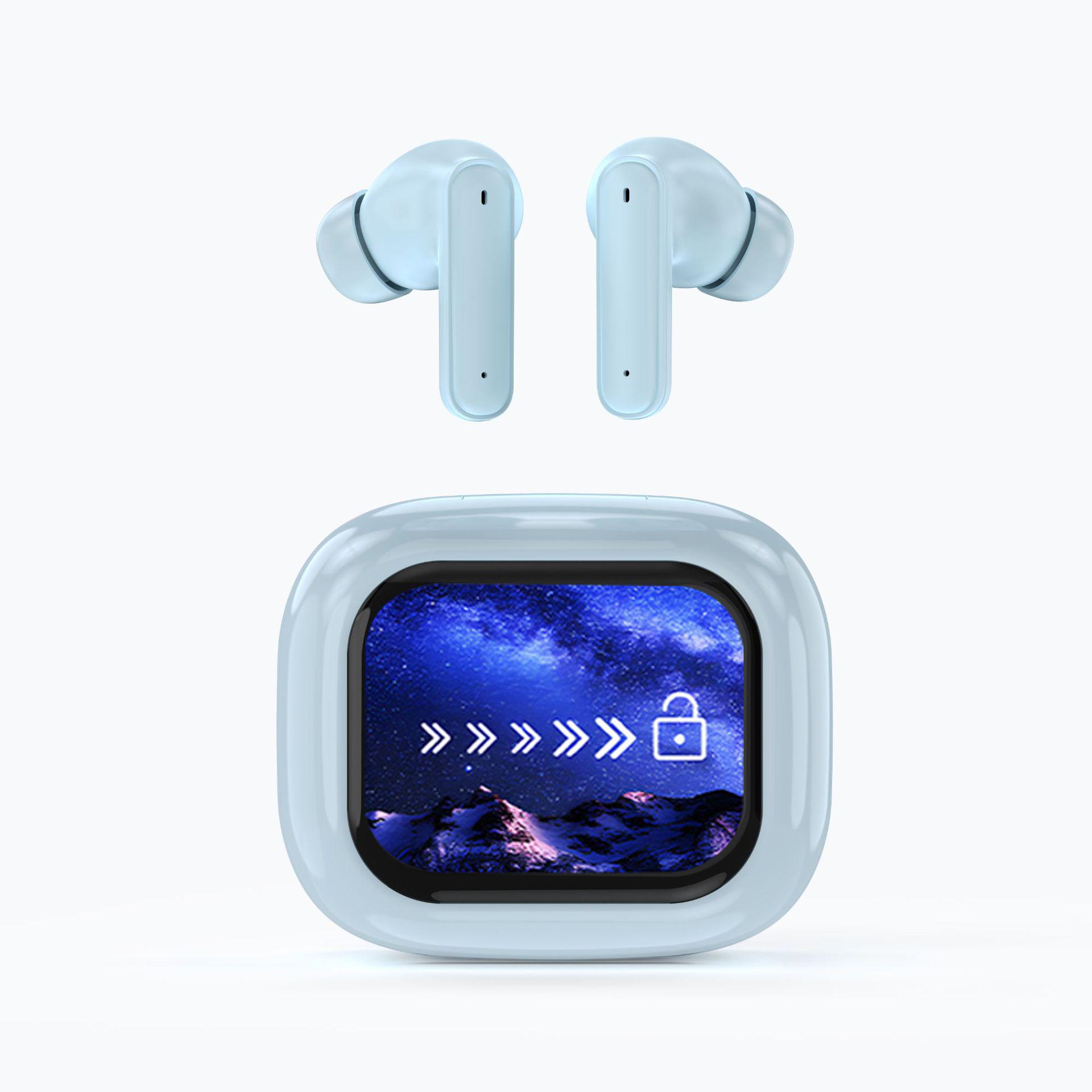 

Беспроводная Bluetooth-гарнитура с двойным шумоподавлением ANC+ENC и цветным сенсорным экраном