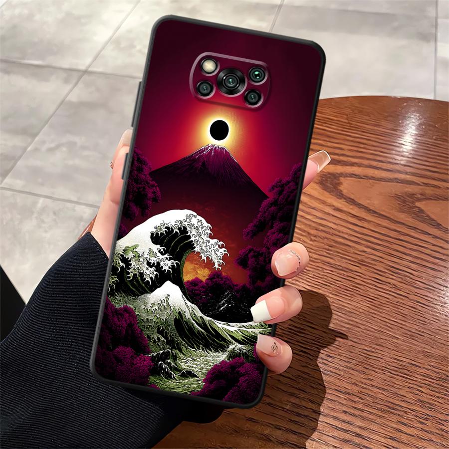 

Чехол «Закат» для Xiaomi Poco F8 F3 C75 C50 C61 M3 M4 M7 X3 X4 X5 X7 Pro C71 F1 M5 Funda Чехол для телефона Poco M7 pro 5G