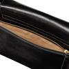 Zeha Leather Shoulder Bag, Lightweight, Multifunctional, Compact, Made in Japan, Himeji Leather, 290-9901, Black