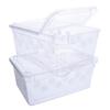 1 Pc Transparent Reptile Vivarium with Balcony - Plastic Breeding Box for Insects, Spiders, Tortoises & Lizards