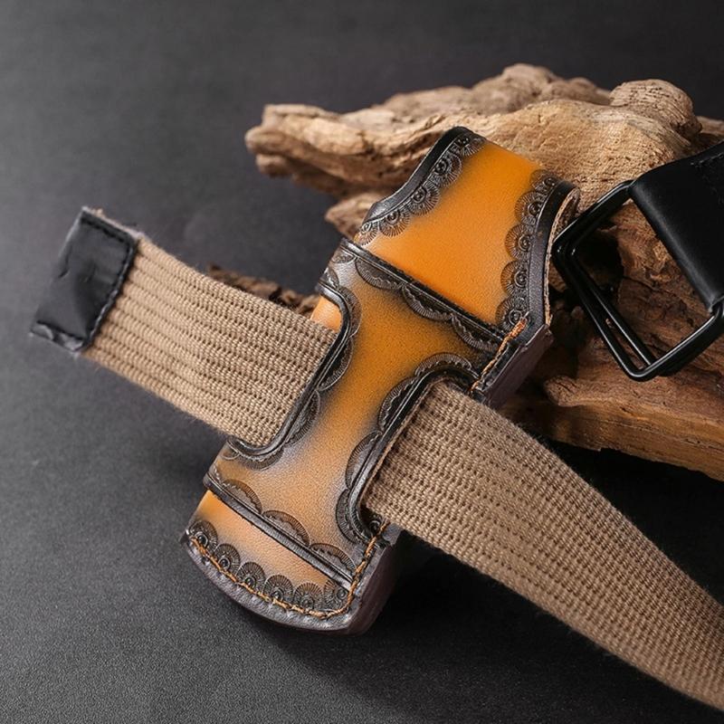 Hunting Knife Sheaths Straight Waterproof Knife Holsters Universal Leather Sheath Waist Hanging for Outdoor Bushcrafts