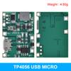 1/2/5PCS TZT NEW  Lithium Li-ion 18650 3.7V 4.2V Battery Charger Board DC-DC Step Up Boost Module TP4056 DIY Kit Parts