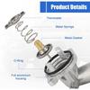 Coolant Thermostat Housing For Dodge Durango 2011-2015 3.6L V6 Fit for Jeep Wrangler 2012-2017 3.6L V6 Aluminum Alloy NEW