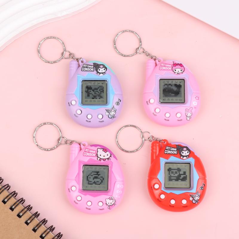 Harajuku Hello Kitty Tamagotchi Electronic Pets Toy Keychain Sanrio Kuromi Game Machine 90S Nostalgic Virtual Cyber Pet Toy