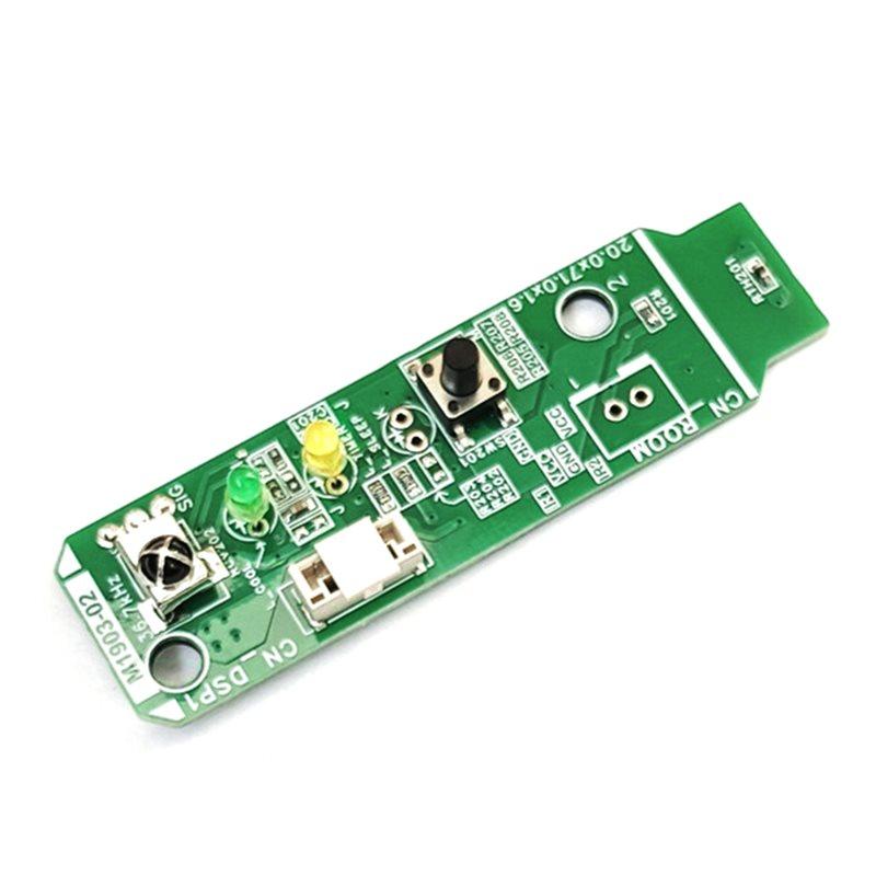 

ABNR Air Receiver Board M1903-02 Infrared Receiver Board Keypad Indicator Light Panel Remote Control Head зелений