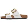 Sydney Slide Slippers Women's White Narrow 1029438
