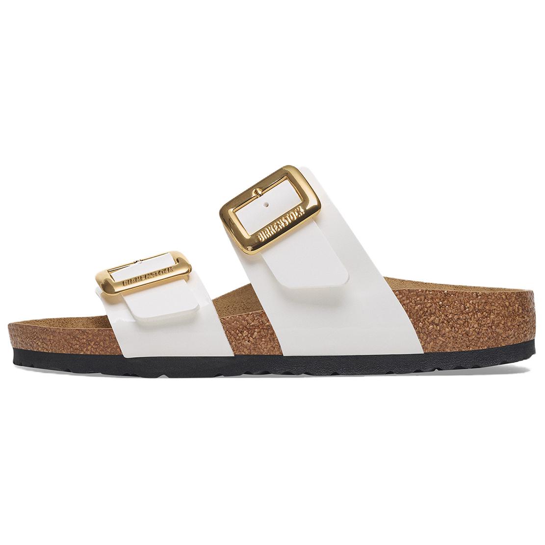 Birkenstock Sydney Slide Slippers Women s White Narrow 1029438 38