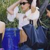 New Lazy and Slack Feeling Large Bag Women's Leather Bag Large Capacity Shoulder Portable Commuter Bag